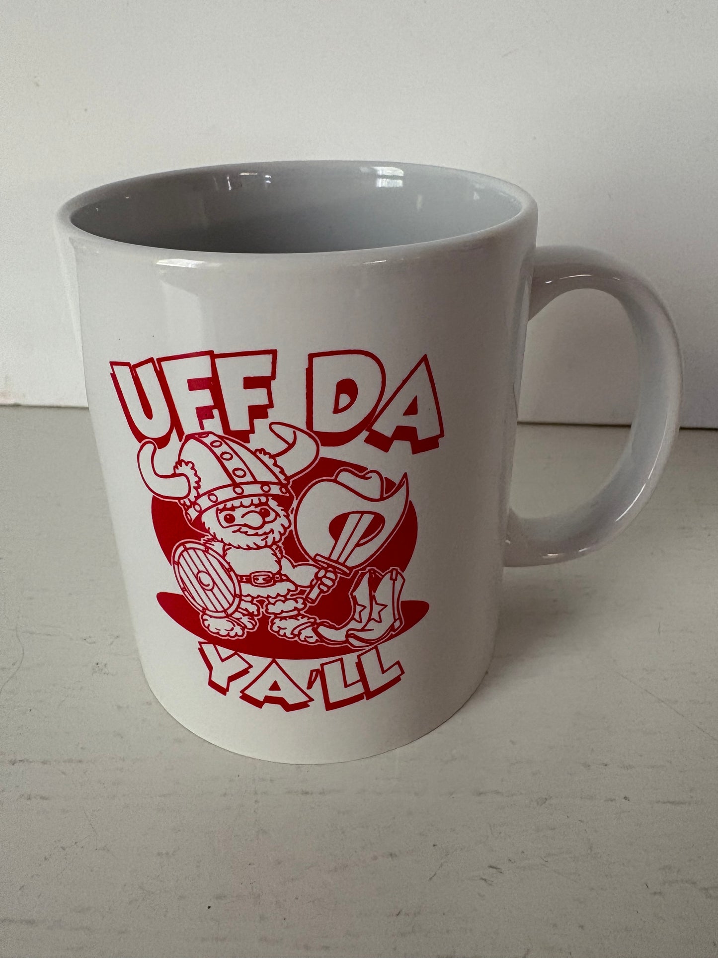 Uff Da! Ya'll Viking/Cowboy Mug