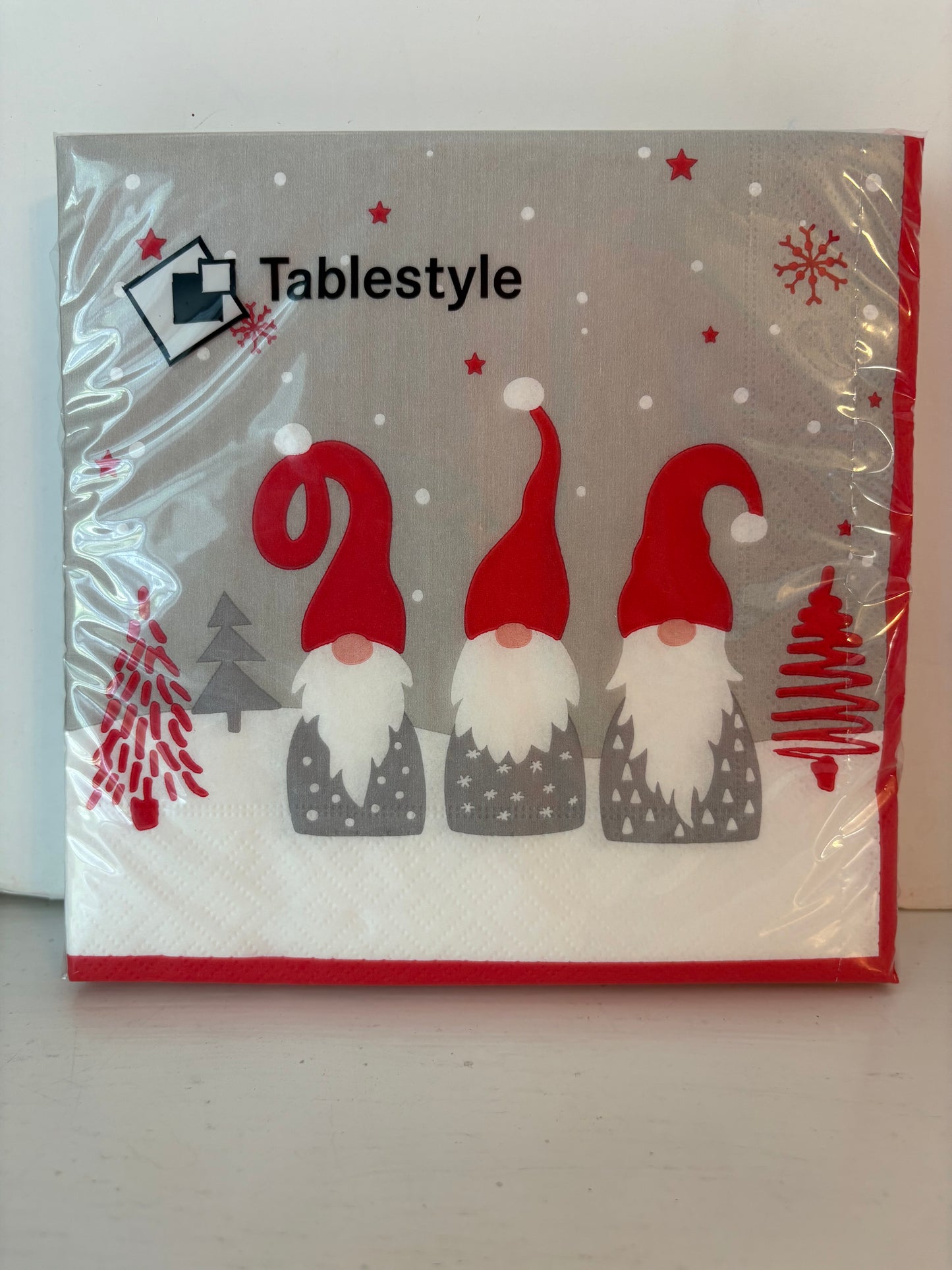 NapkinsThree Nisse/Tomte/Tonttu