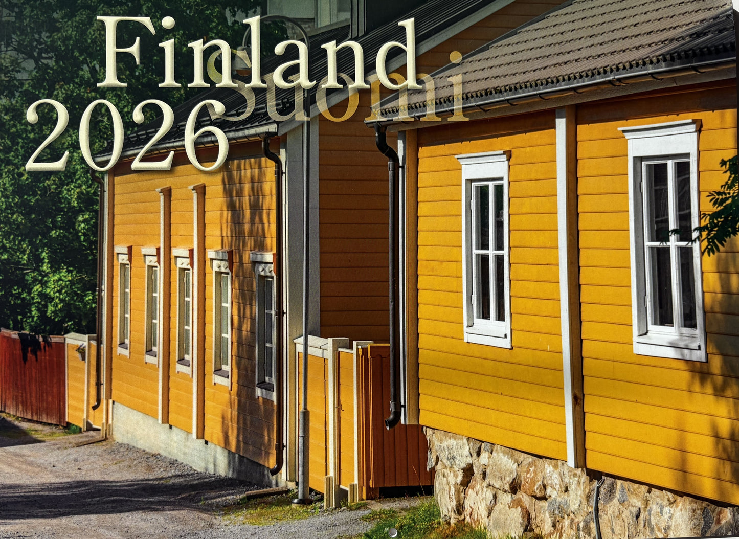 Finnish Calendar For 2026.