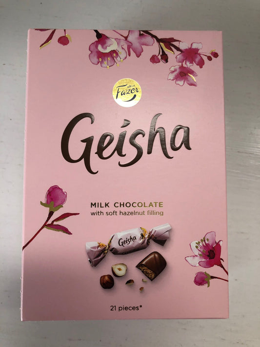 Geisha Milk Chocolate with Soft Hazelnut Filling