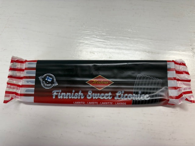 Halva, Finnish Sweet Licorice Bar