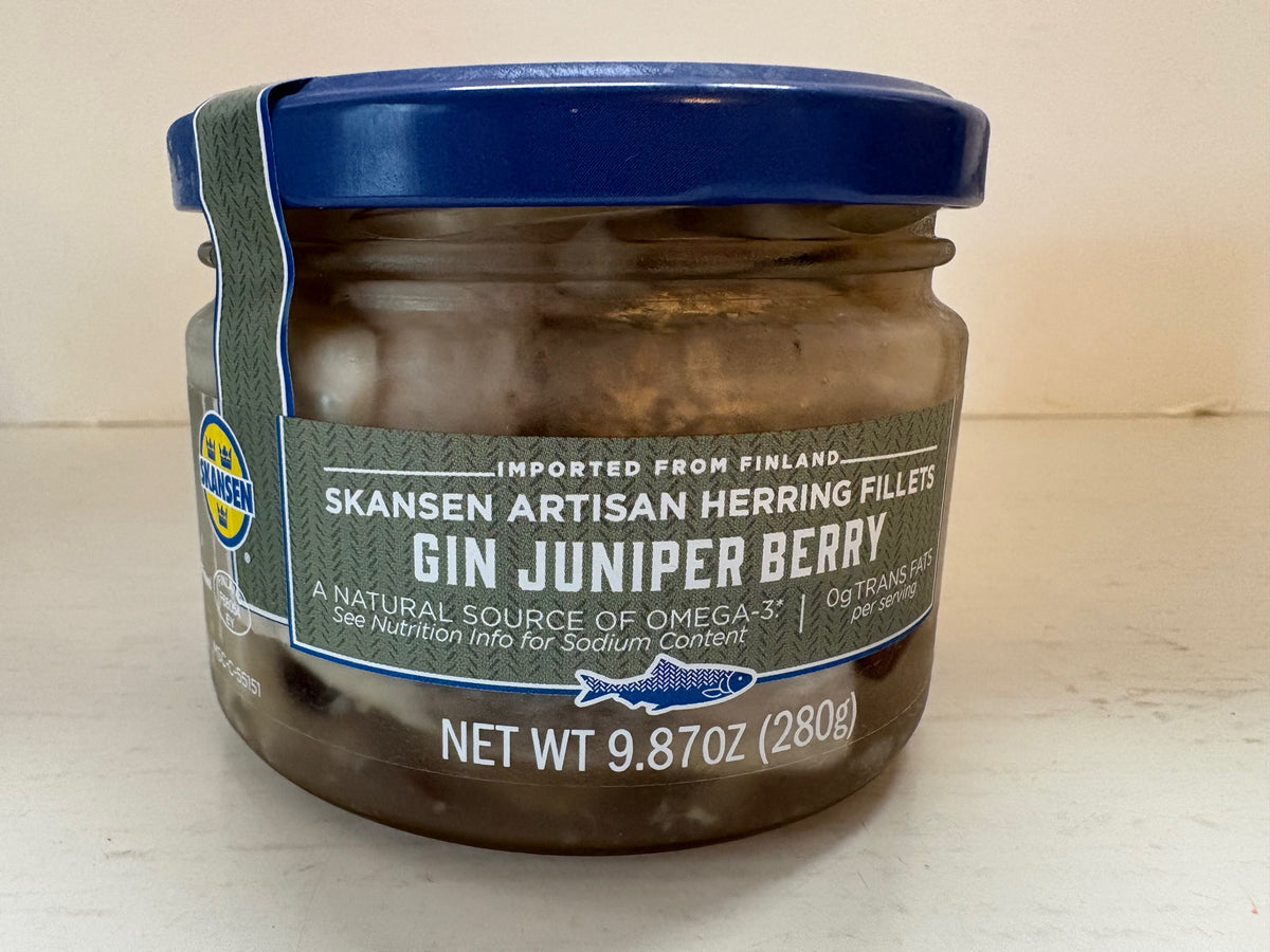 Herring in Gin and Juniper Berry