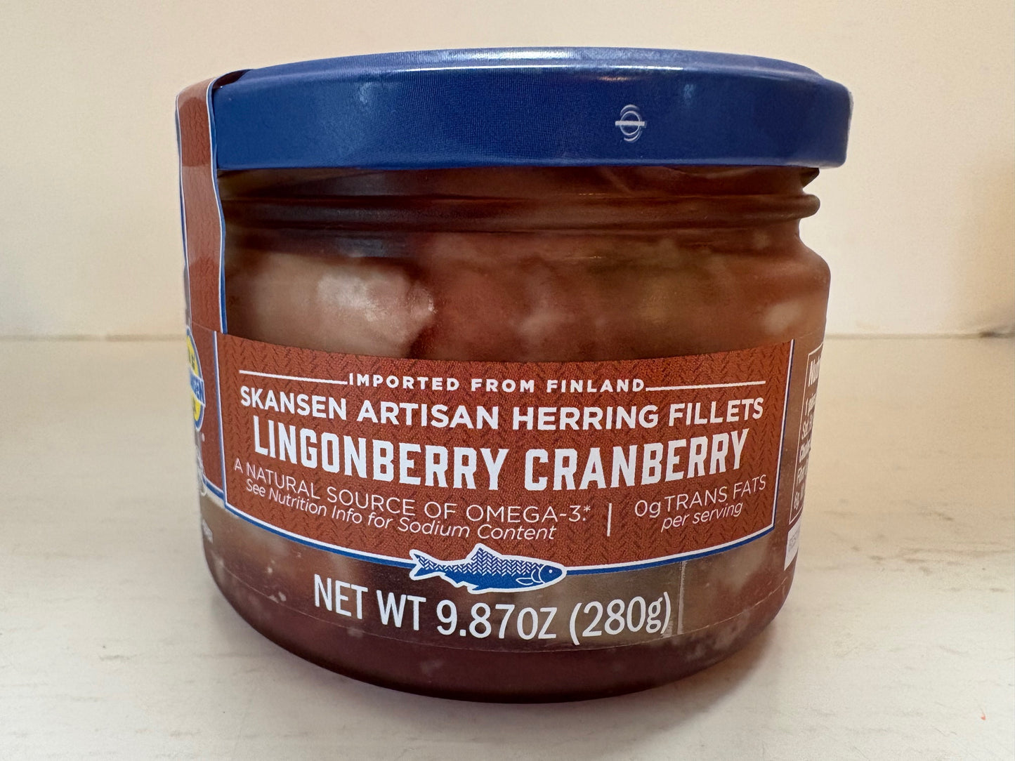 Herring in Lingonberry and Cranberry Marinate