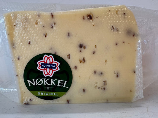 Norwegian Nokkelost Cheese