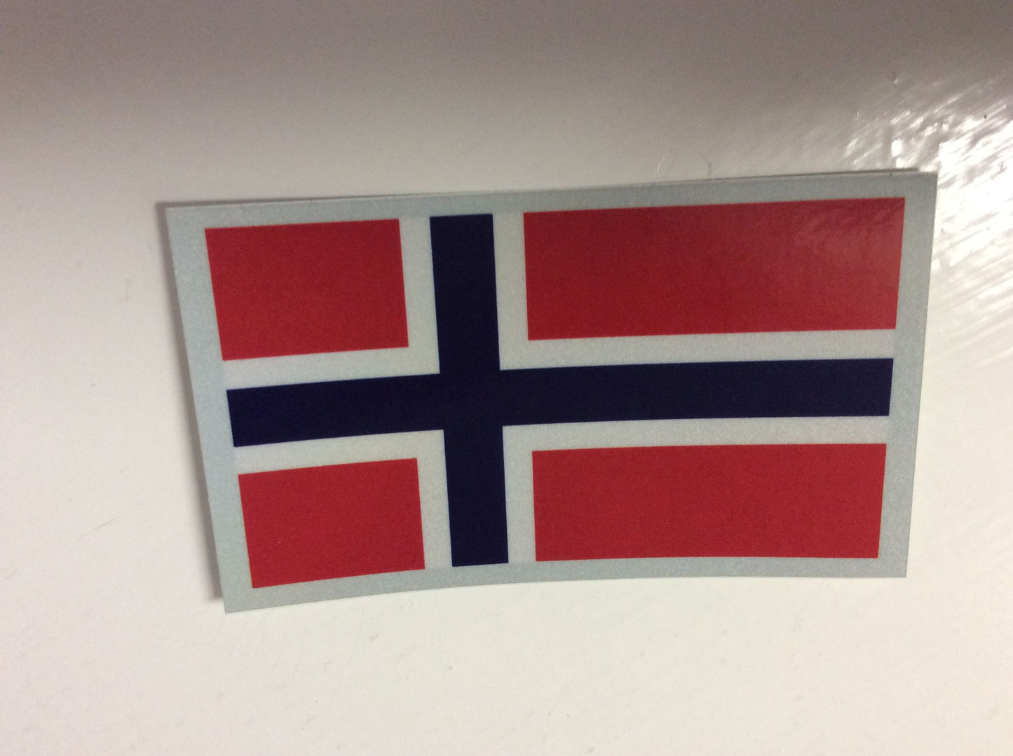 Norwegian Flag Rectangular Decal