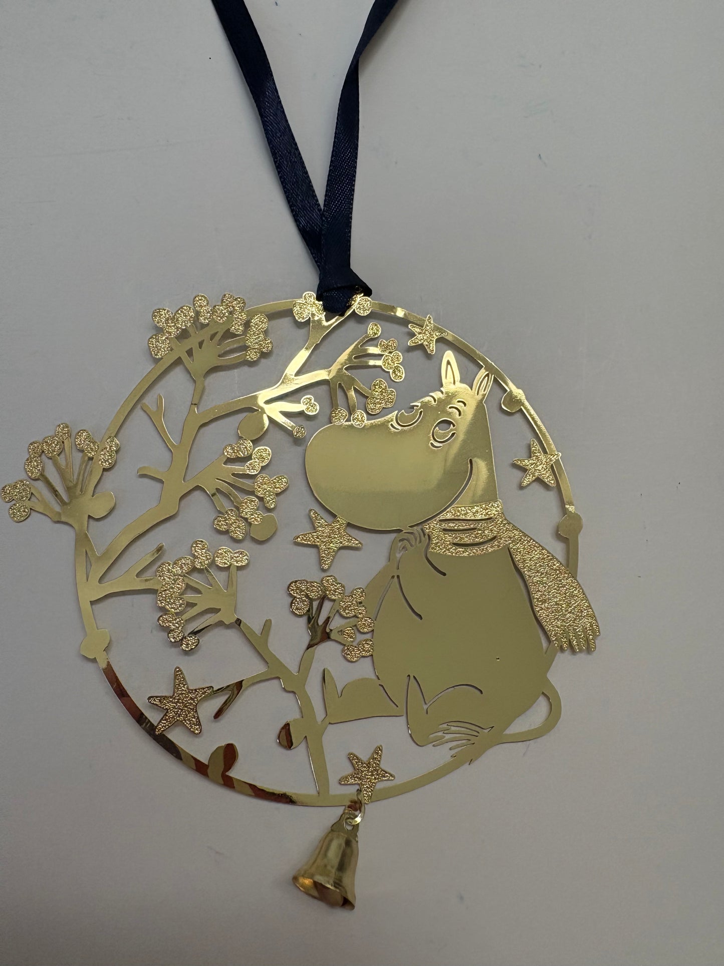 Gold Moomin Hanging Ornament