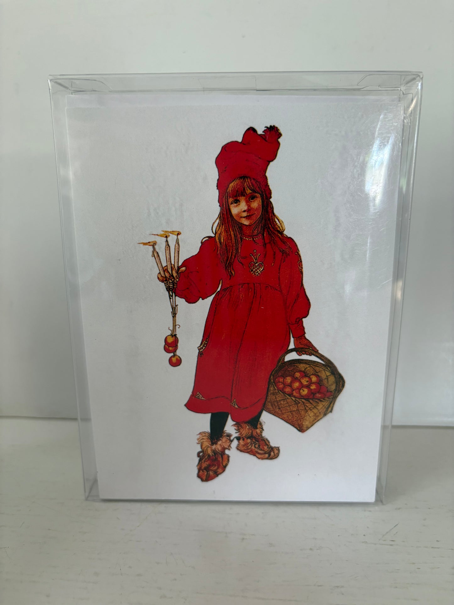 Carl Larsson Apple Girl Design on Notecards