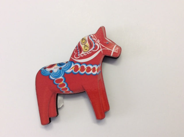 Red Dala Horse, Magnet