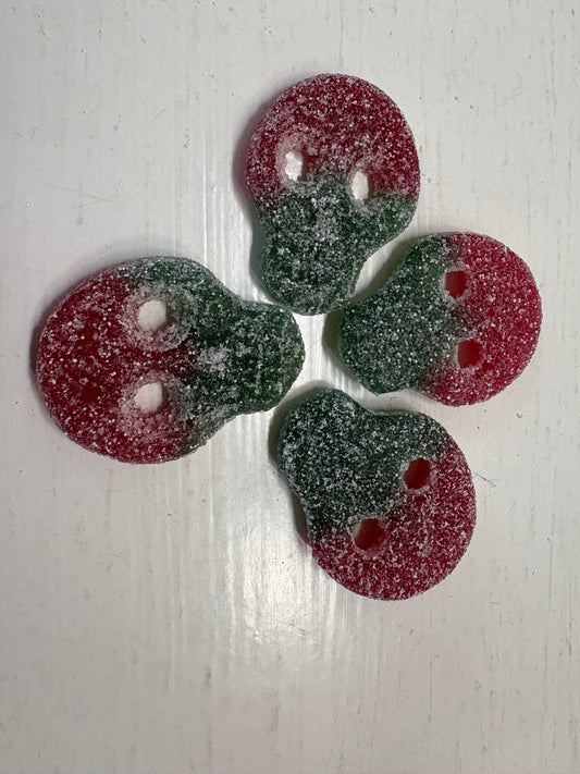 Sour Watermelon Skulls