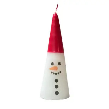 Snowman Candle