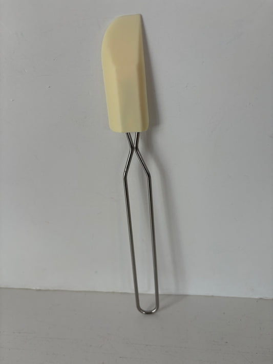 Narrow Stainless-Steel Handle Rubber Spatula