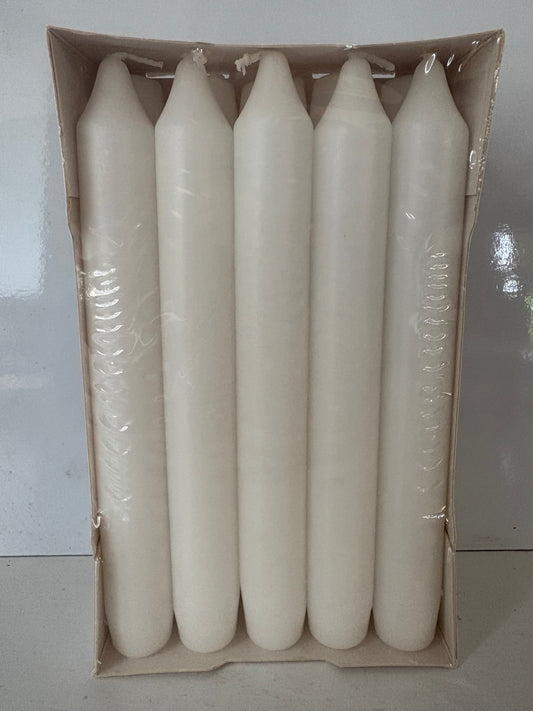 White Tapers From Denmark