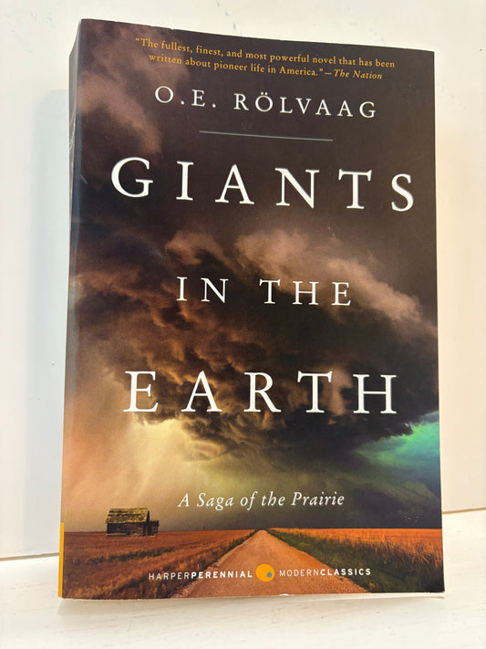 Giants of the Earth, by O. E. Rolvaag