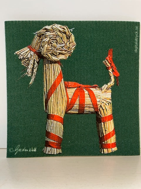 Jul Bock Rita Jul Bock Design on Dishcloth – Wooden Spoon