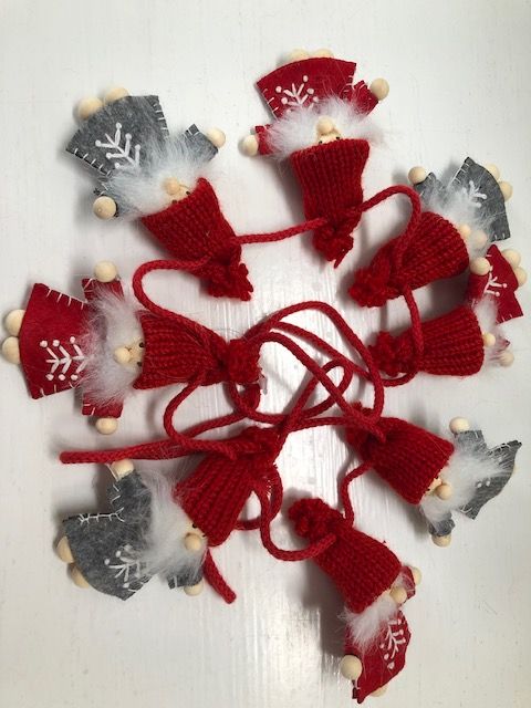Nisse/Tomte/Tonttu Garland