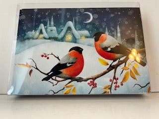 Snow Birds on Christmas cards