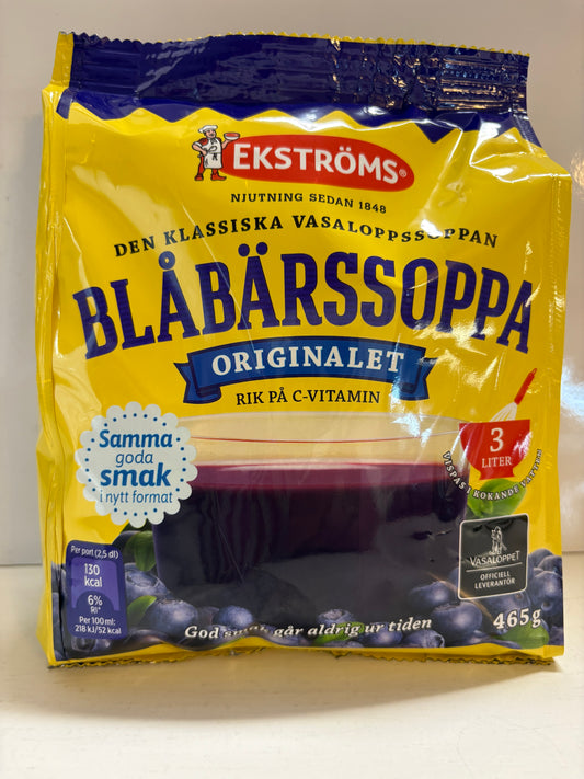 Blabarssoppa/ Blueberry soup