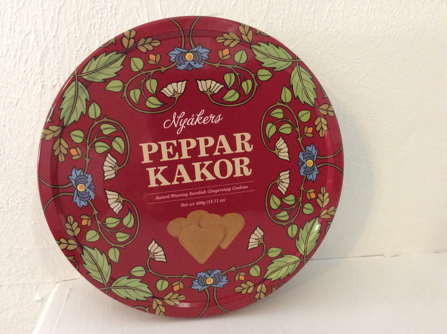 Nyakers Pepperkaker/Pepparkakor in Red Tin