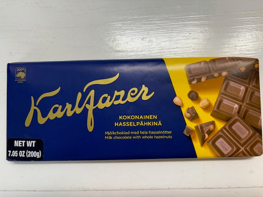 Fazer Milk Chocolate with Hazelnuts