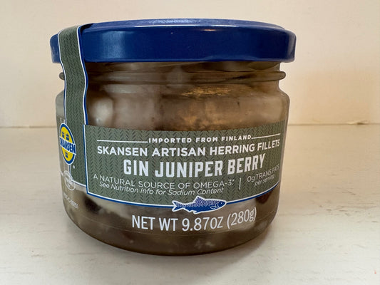 Herring in Gin and Juniper Berry