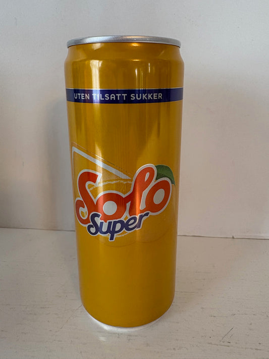 No Sugar added Solo in Cans