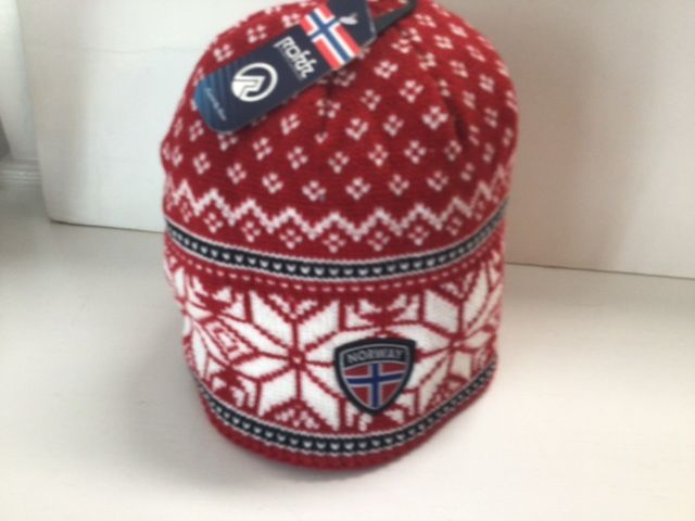 Red Norwegian Woven Hat