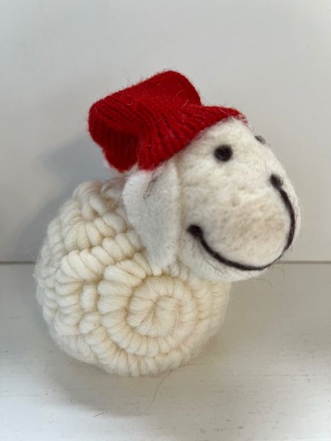 White Happy Lamb