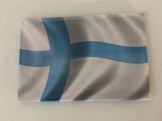 Finnish Flag, Magnet