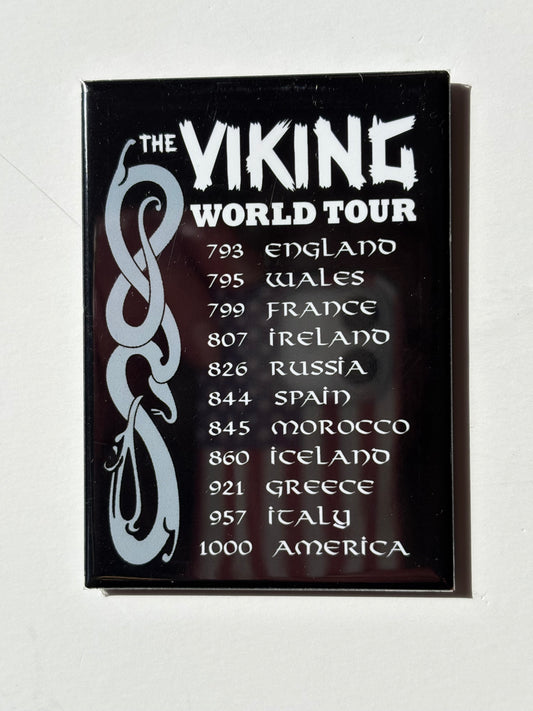 World Tour Viking Magnet