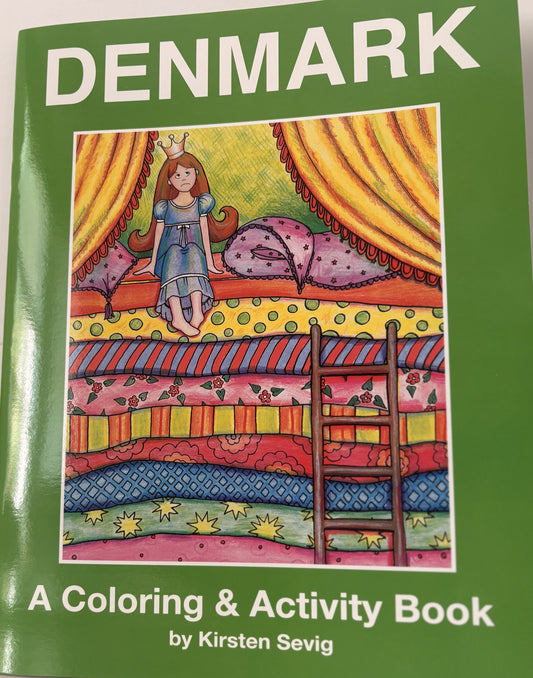 Denmark, A coloring and activity book
