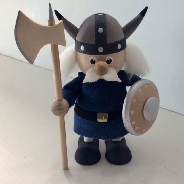 Viking Dressed in Blue
