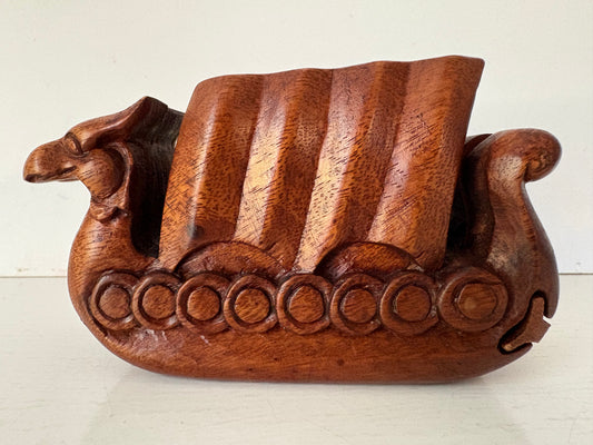 Viking Ship Treasure Box