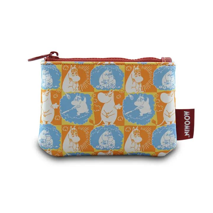 Moomin Daydreaming Coin Purse - Blue