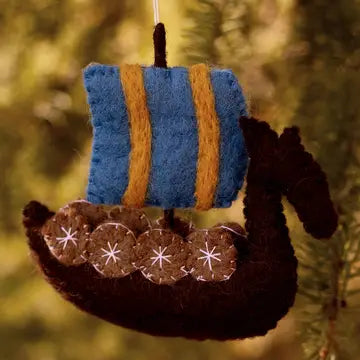 Swedish Viking Ship, Ornament