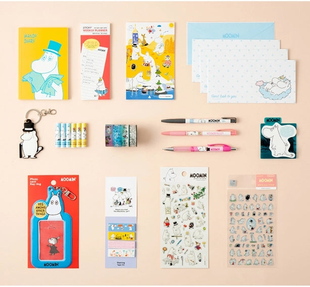 Moomin Stationery Gift Set – All-in-One Cute Desk & Writing