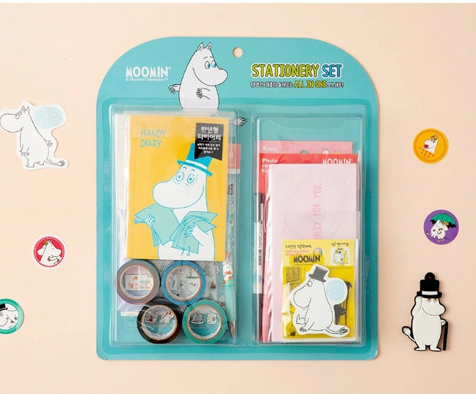 Moomin Stationery Gift Set – All-in-One Cute Desk & Writing
